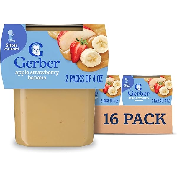 Amazon.com: Gerber Baby Food 2nd Foods Blends, Apple Cherry Puree
